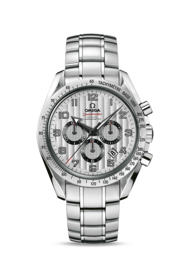 Omega Speedmaster Broad Arrow 44.25 Stainless Steel / Silver Stripes / Bracelet
